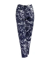 Print Drawstring Pants