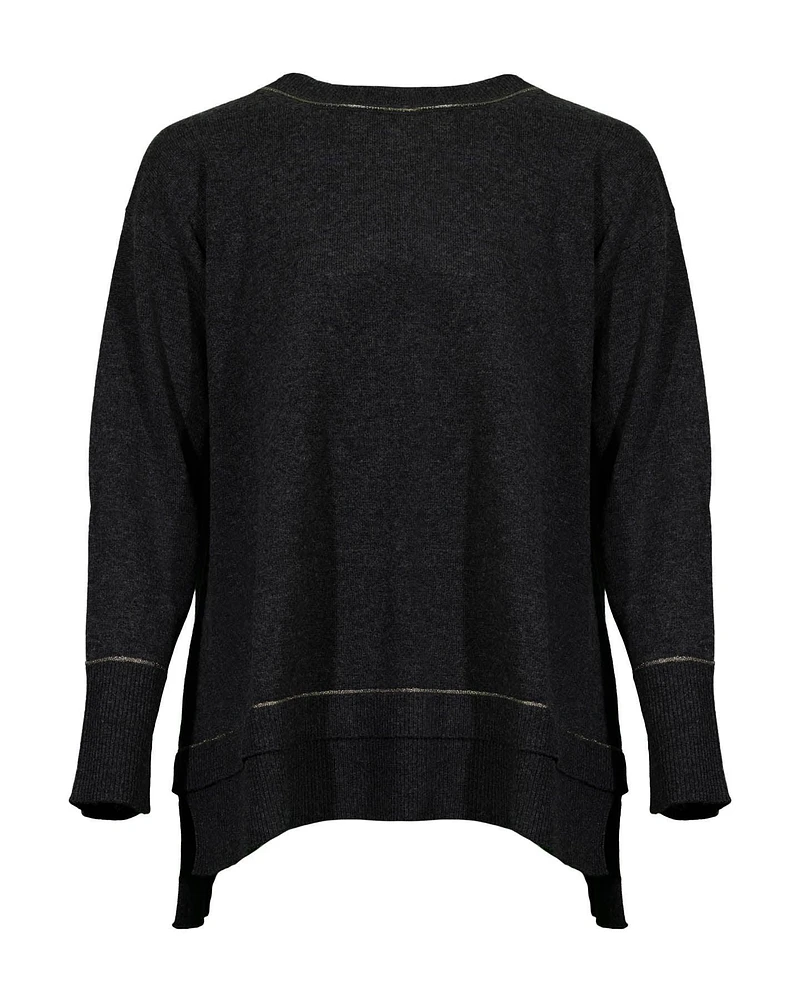 Relaxed Cashmere Blend Pullover