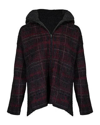 Reversible Knit Coat