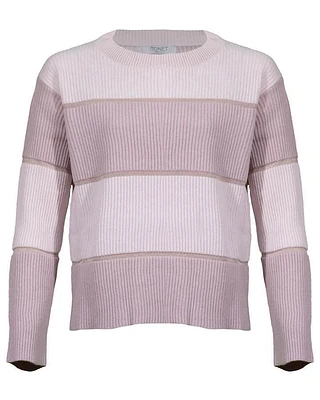 Tonet Two Tone Knit Pullover