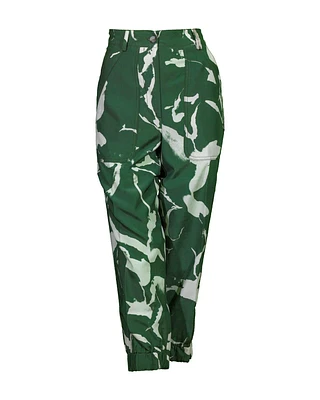 Utility Pant Olive Print