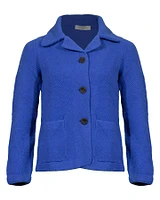 Waffle Knit Short Jacket