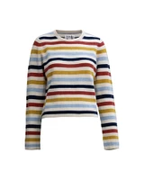Alyssa Striped Cashmere