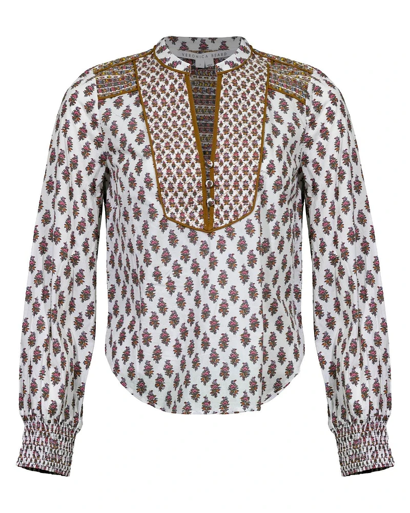 Veronica Beard Alivia Boho Floral Top