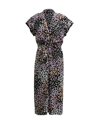 Amani Leopard Print Dress