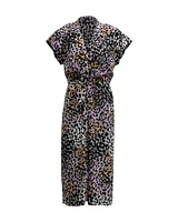Amani Leopard Print Dress