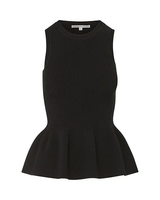 Veronica Beard Arago Peplum Top