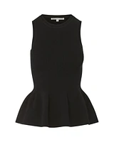 Veronica Beard Arago Peplum Top