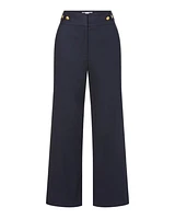 Veronica Beard Aubrie Linen Pant