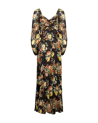 Veronica Beard Avani Floral Long Dress