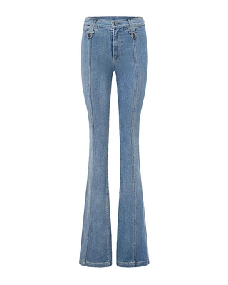 Veronica Beard Beverly Skinny Flare Leg Jeans