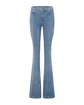 Veronica Beard Beverly Skinny Flare Leg Jeans