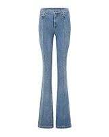 Veronica Beard Beverly Skinny Flare Leg Jeans
