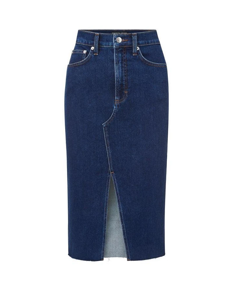 Breves Denim Midi Skirt