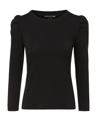 Veronica Beard Britney Puff Sleeve Top