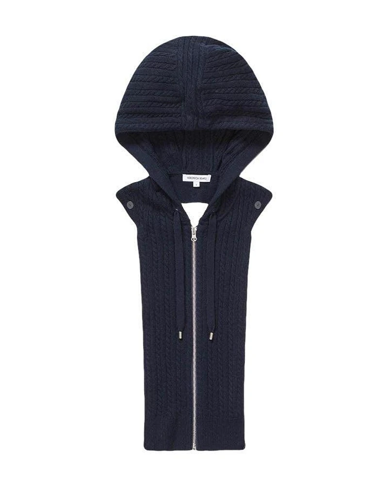 Veronica Beard Bunny Cashmere Hoodie Dickey