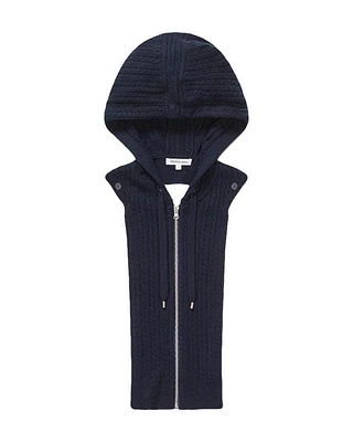 Veronica Beard Bunny Cashmere Hoodie Dickey
