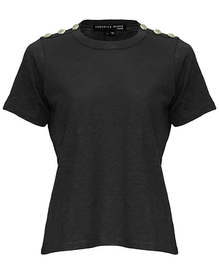 Carla Crew Neck Charcoal