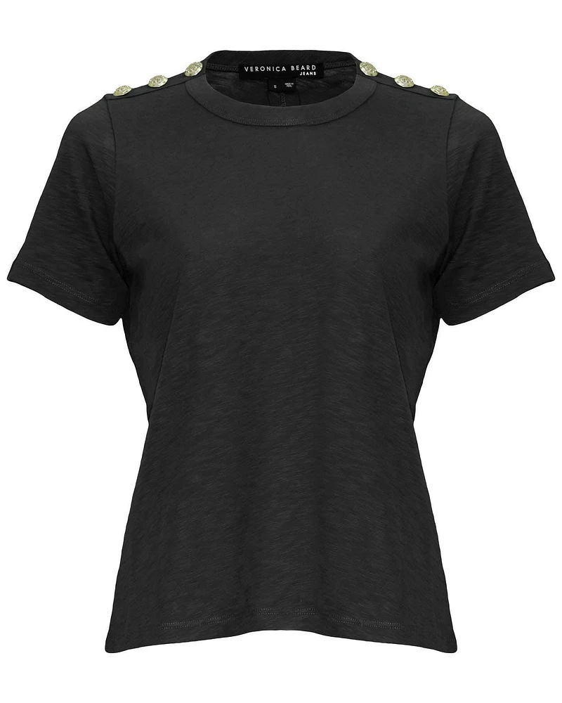 Carla Crew Neck Charcoal