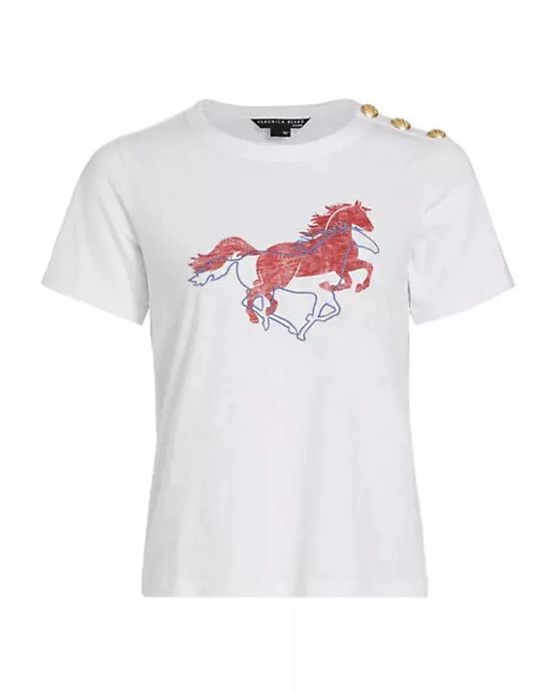 Carla Graphic Horse Tee