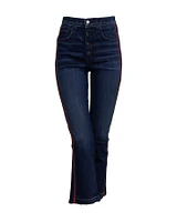 Carolyn 10" Baby Boot Tux Stripe Jeans