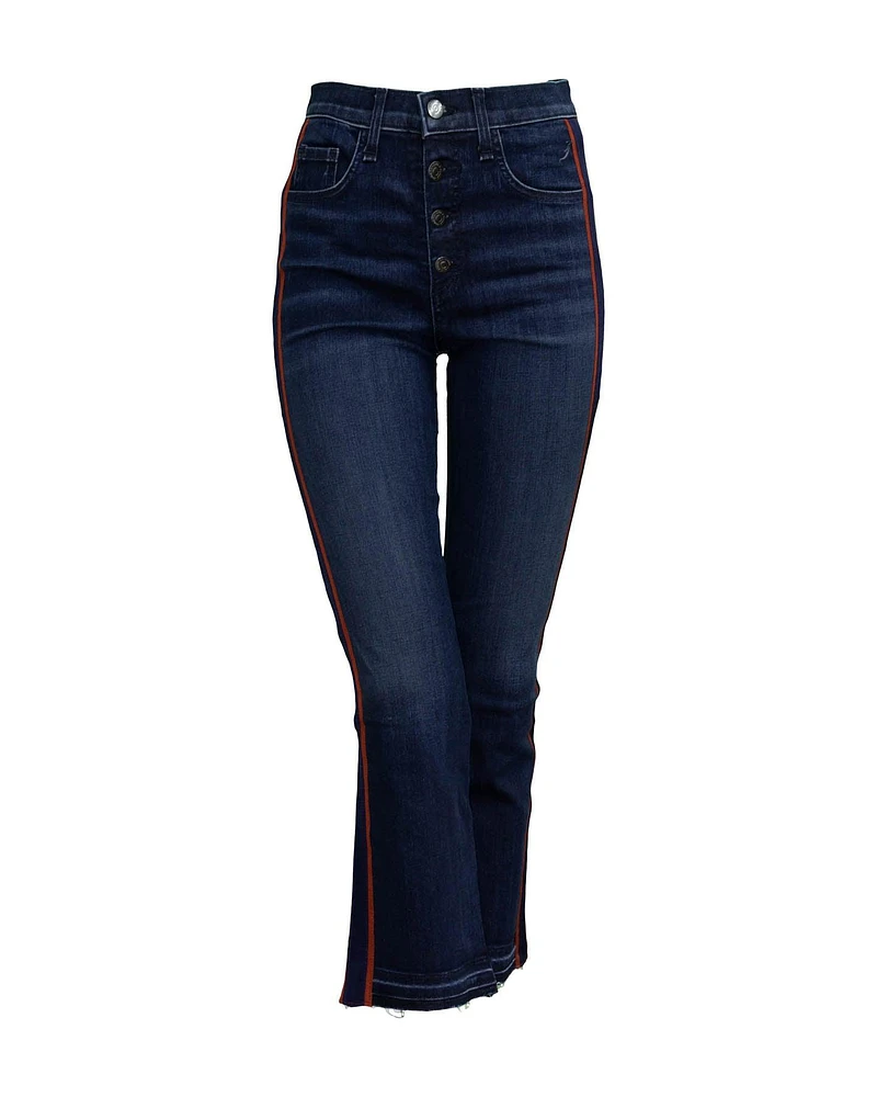 Carolyn 10" Baby Boot Tux Stripe Jeans