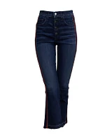 Carolyn 10" Baby Boot Tux Stripe Jeans