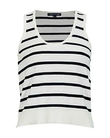 Veronica Beard Conroe Stripe Tank Top