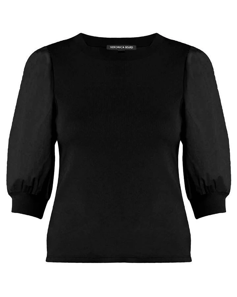 Veronica Beard Coralee Crew Neck Top