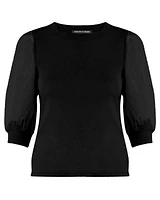 Veronica Beard Coralee Crew Neck Top