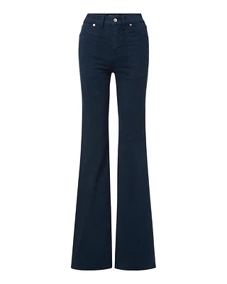 Veronica Beard Crosbie Slim Wide Leg Pant
