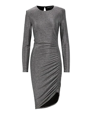 Veronica Beard Cyrus Metallic Dress