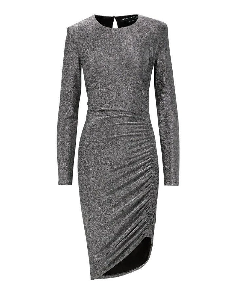 Veronica Beard Cyrus Metallic Dress