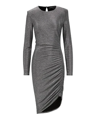 Veronica Beard Cyrus Metallic Dress