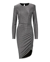 Veronica Beard Cyrus Metallic Dress