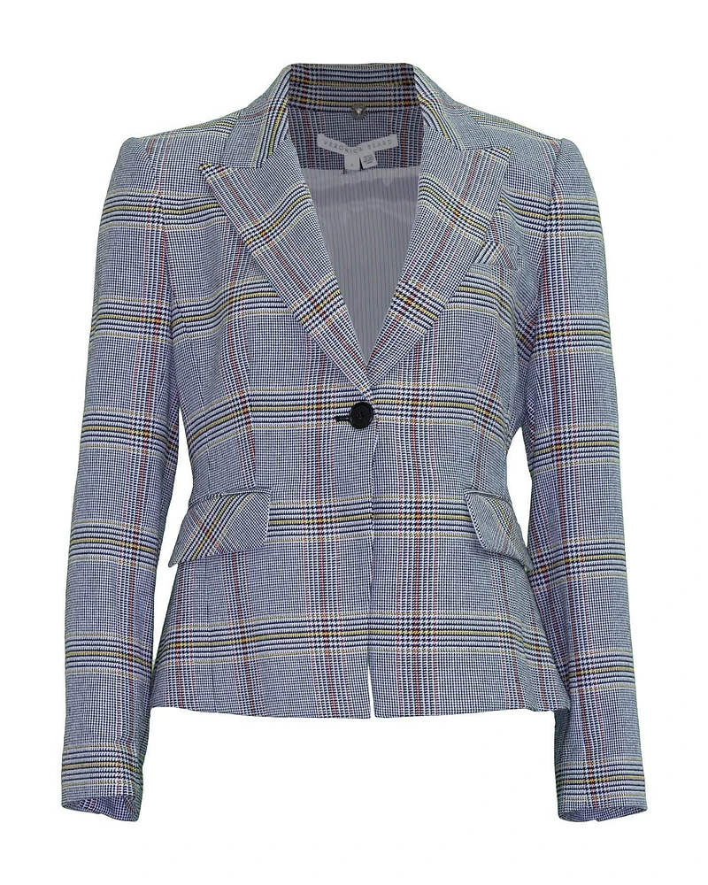 Danielle Plaid Dickey Jacket