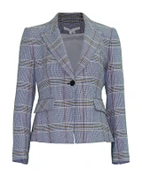 Danielle Plaid Dickey Jacket