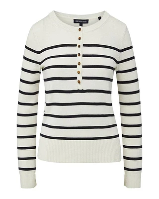 Veronica Beard Dianora Striped Knit Top