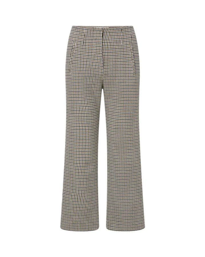Dova Houndstooth Crop Pant