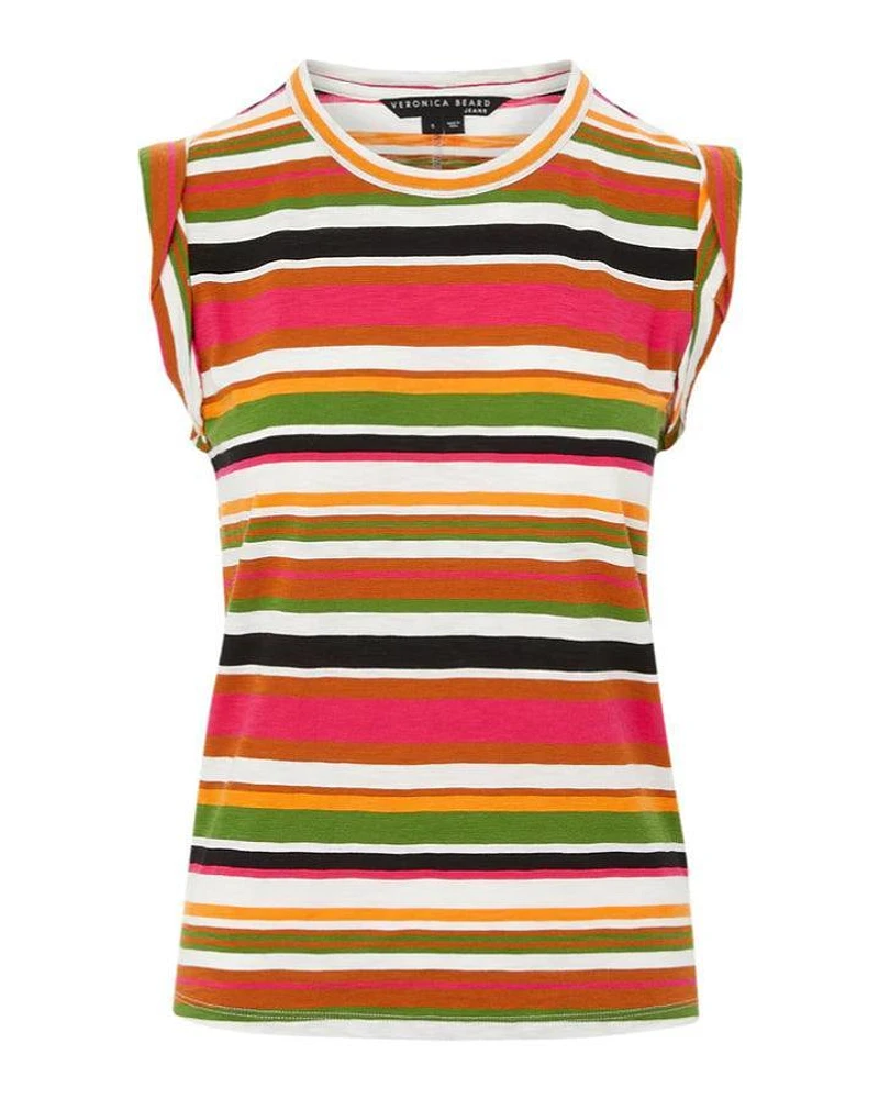 Dree Striped Muscle Tee Multi