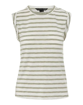 Dree Striped Muscle Tee