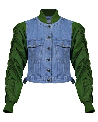 Emelia Mixed Media Jacket
