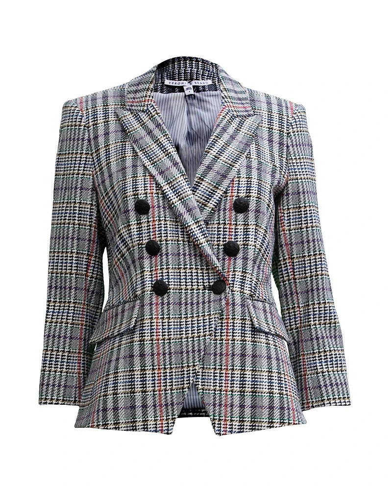 Empire Dickey Jacket Plaid Multi
