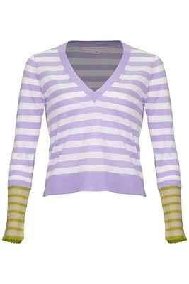 Veronica Beard Florrie Stripe Pullover