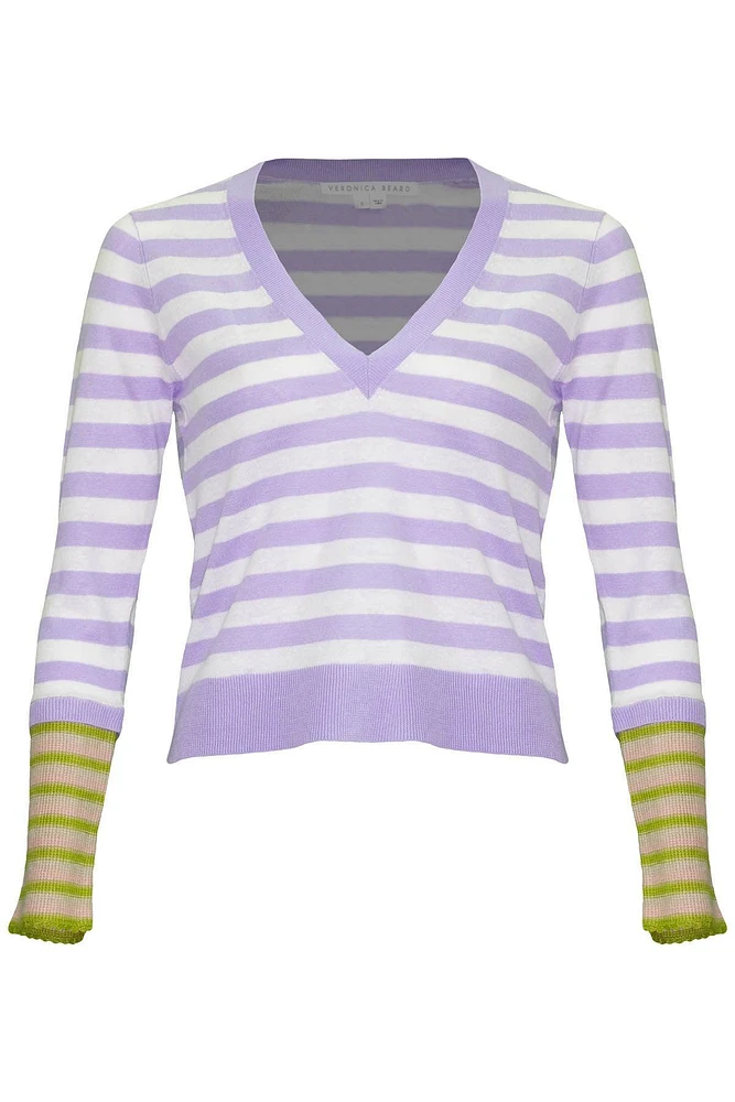 Veronica Beard Florrie Stripe Pullover