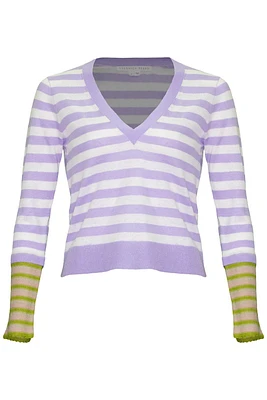Veronica Beard Florrie Stripe Pullover