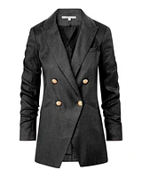 Veronica Beard Hirsh Linen Dickey Jacket