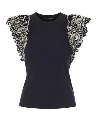 Julianka Ruffle Sleeve Top