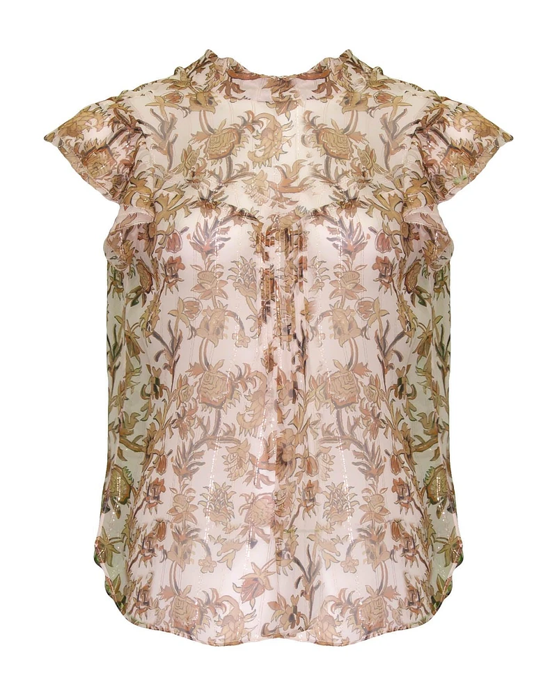 Luciana Silk Top