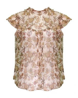 Luciana Silk Top